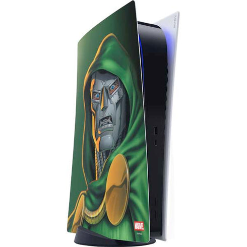 Marvel Dr. Doom Portrait PS5 Digital Edition Console Skin